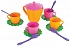 Чайный набор - Цветок, 14 предметов в сетке  - миниатюра №1